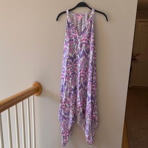Lilly Pulitzer Purple and Pink Sleeveless Dress